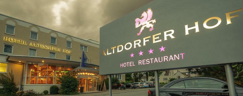 Akzent Hotel Restaurant Altdorfer Hof Weingarten  Bagian luar foto